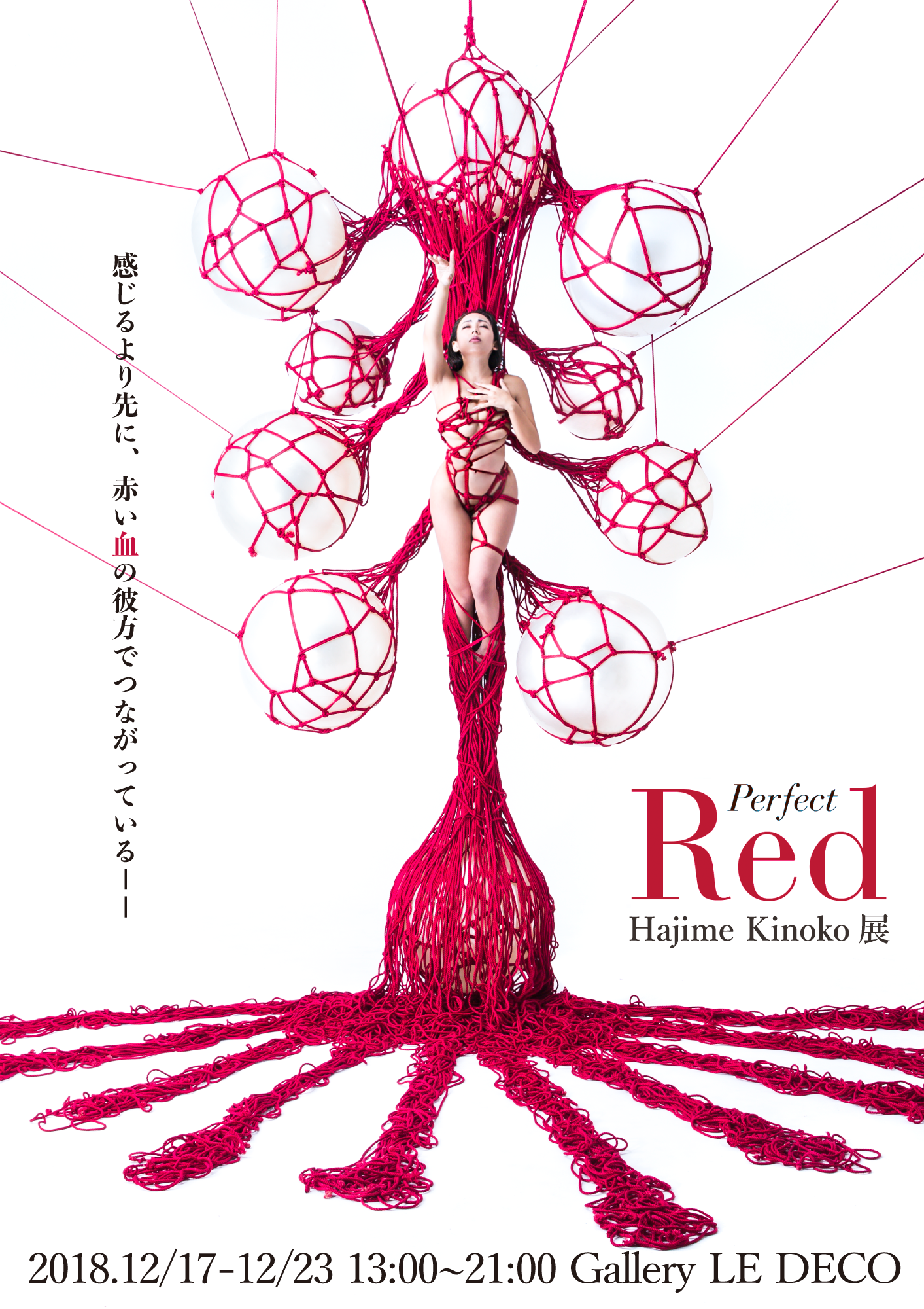 「Perfect Red」Hajime Kinoko 写真展